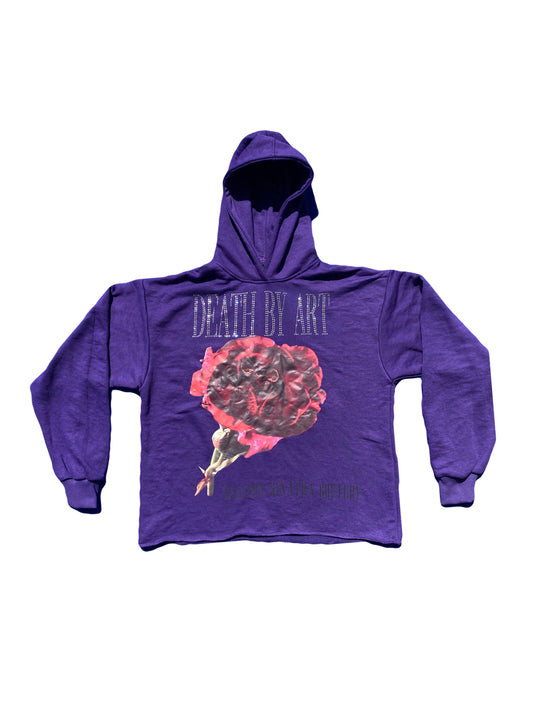 Death By Art (Purple Hoodie)